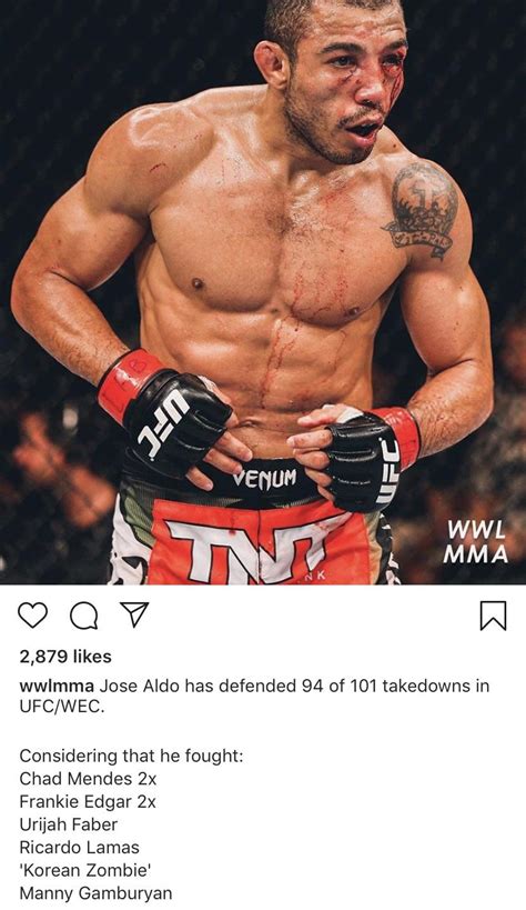 jose aldo takedown defense.